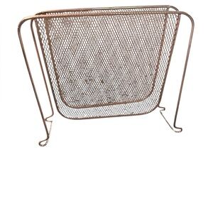 Metal Mesh Napkin Holder - Rose Gold Finish